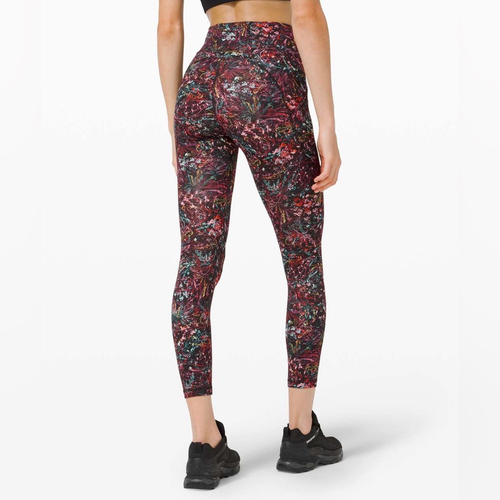 Lululemon Invigorate High-Rise Tight 25" Topography Multi, Size 6